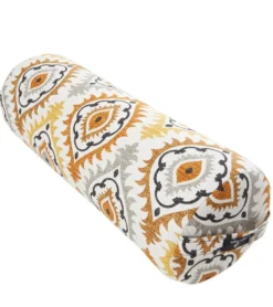Hugger Mugger Round Printed Yoga Bolster