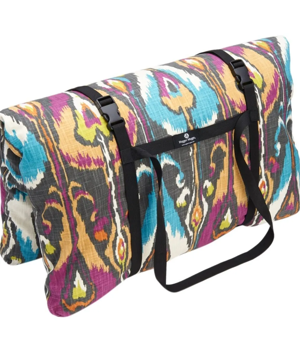 Hugger Mugger Zabuton Printed Yoga Mediation Cushion