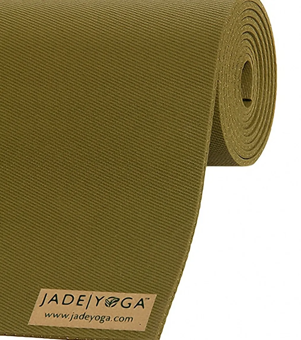 Jade Yoga Harmony Natural Rubber Yoga Mat 74" 5mm