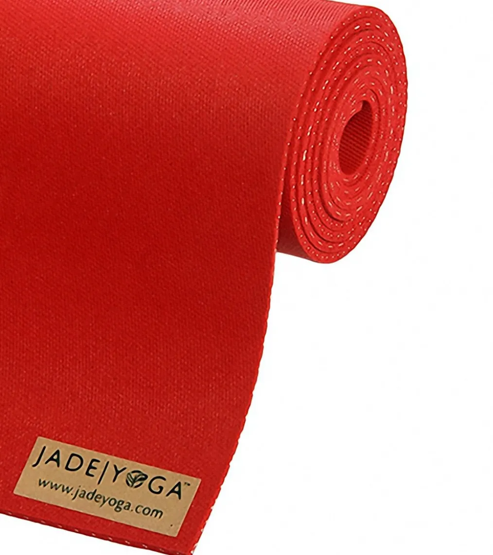 Jade Yoga Harmony Natural Rubber Yoga Mat 74" 5mm