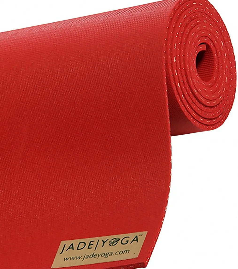Jade Yoga Harmony Natural Rubber Yoga Mat 74" 5mm