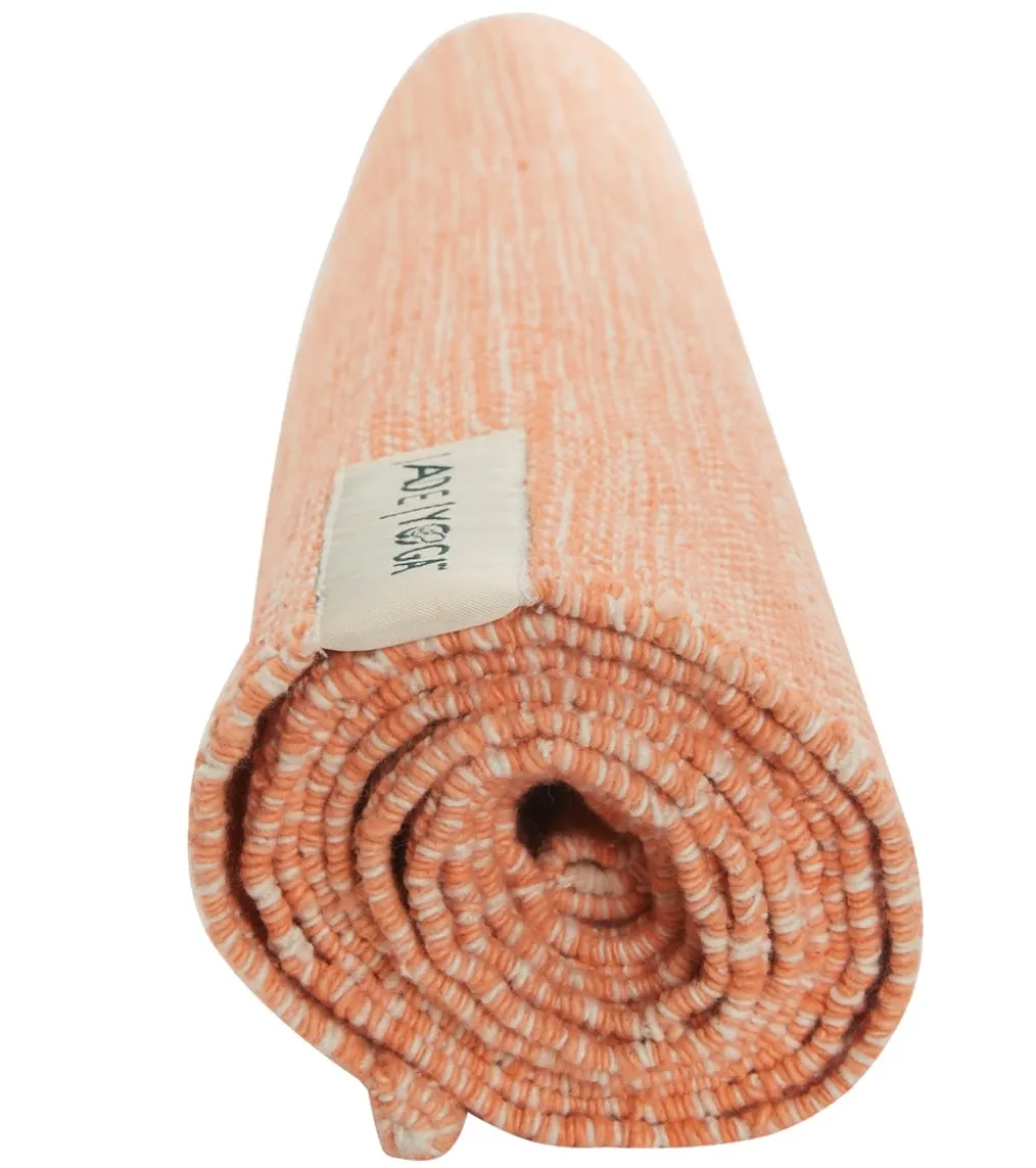 Jade Yoga Organic Cotton Hand Loomed Yoga Mat 72"