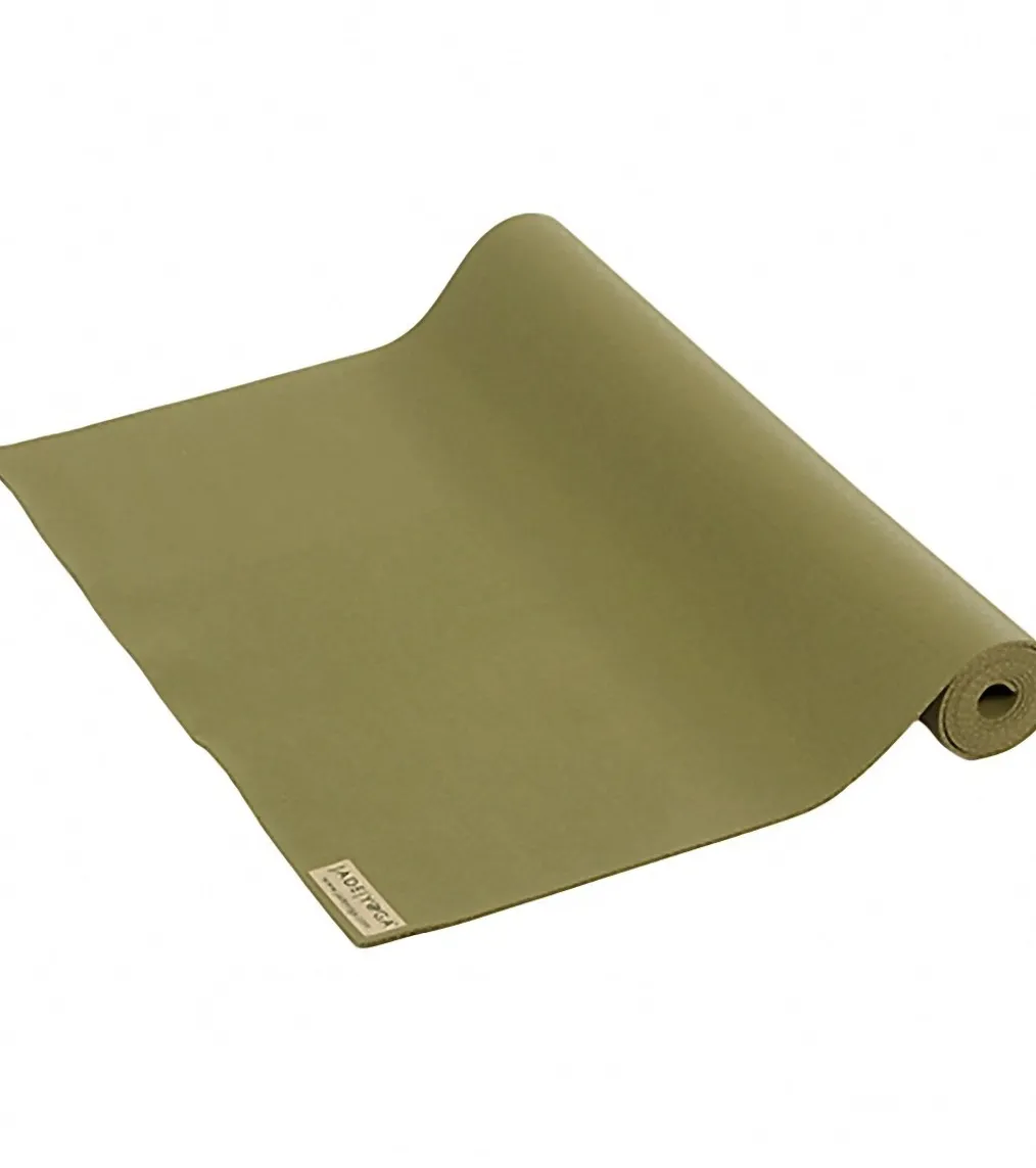 Jade Yoga Travel Long Natural Rubber Yoga Mat 74" 3mm