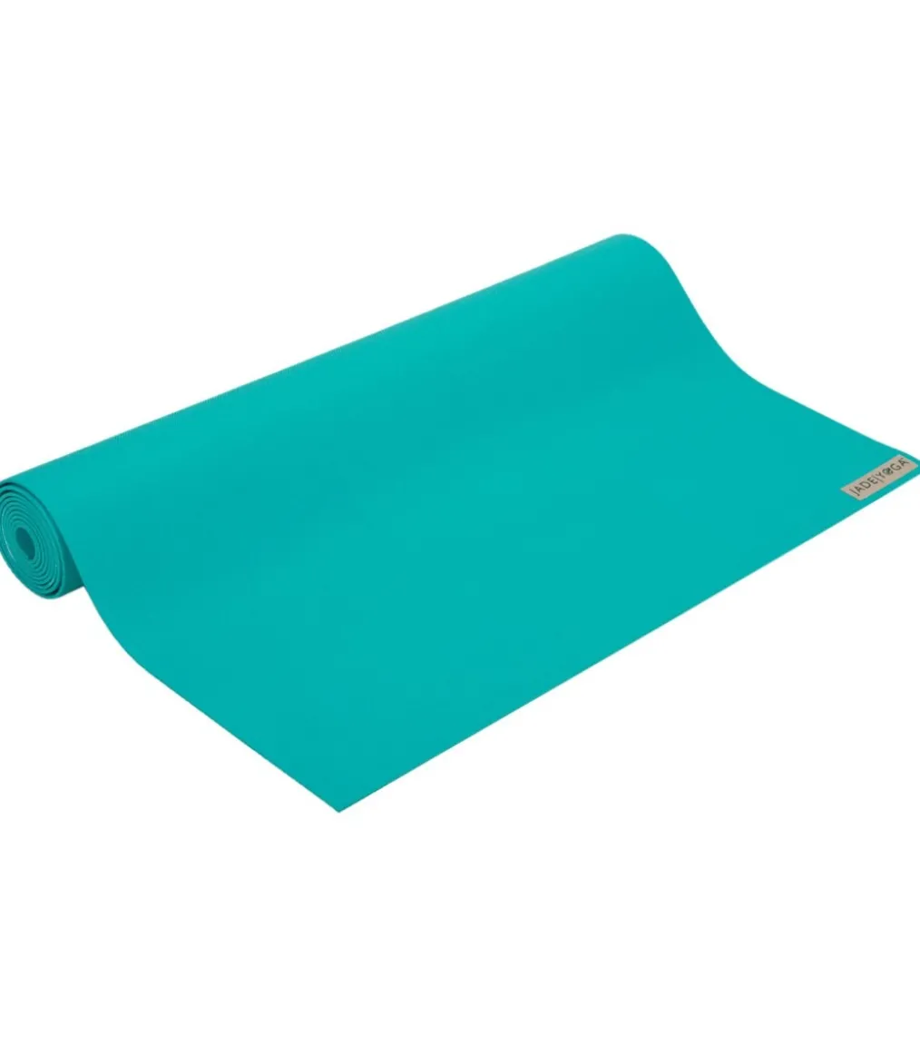 Jade Yoga Travel Long Natural Rubber Yoga Mat 74" 3mm