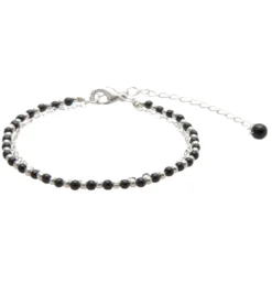 Lotus and Luna Balance Onyx 2mm Healing Bracelet