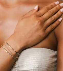 Lotus and Luna Bhakti Life Purpose Namaste Bracelet