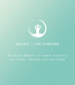 Lotus and Luna Bhakti Life Purpose Namaste Bracelet