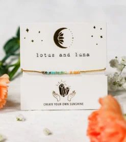 Lotus and Luna Create your own Sunshine Goddess Bracelet