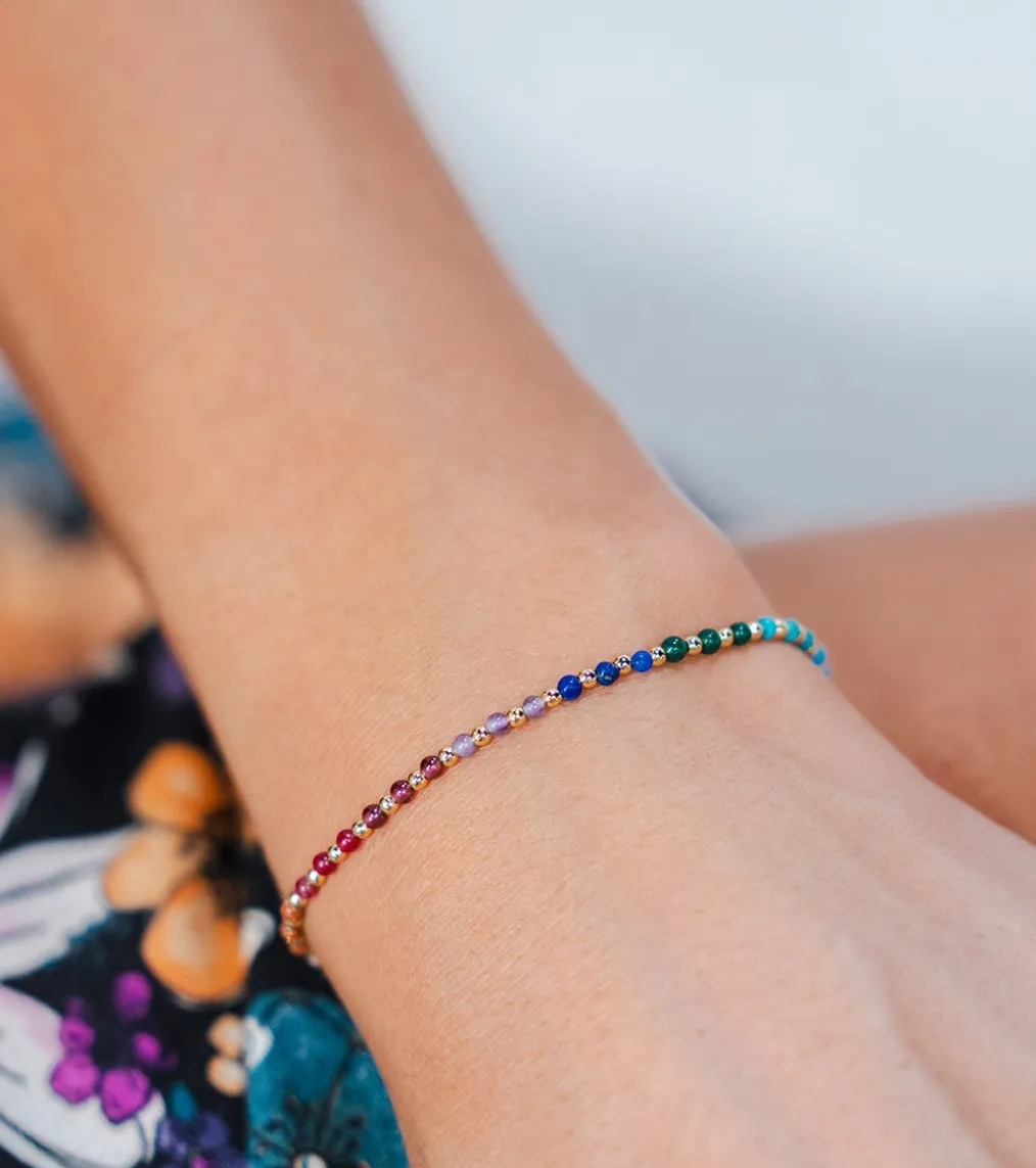 Lotus and Luna Divine Healer Bracelet
