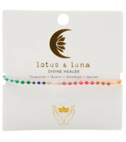 Lotus and Luna Divine Healer Bracelet