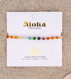 Lotus and Luna Hawaii Healing 4mm Energy Bracelets