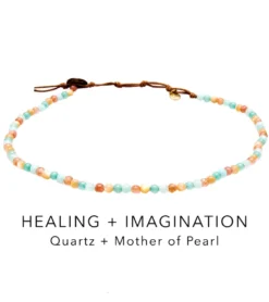 Lotus and Luna Healing + Imagination 4mm Healing Necklaces