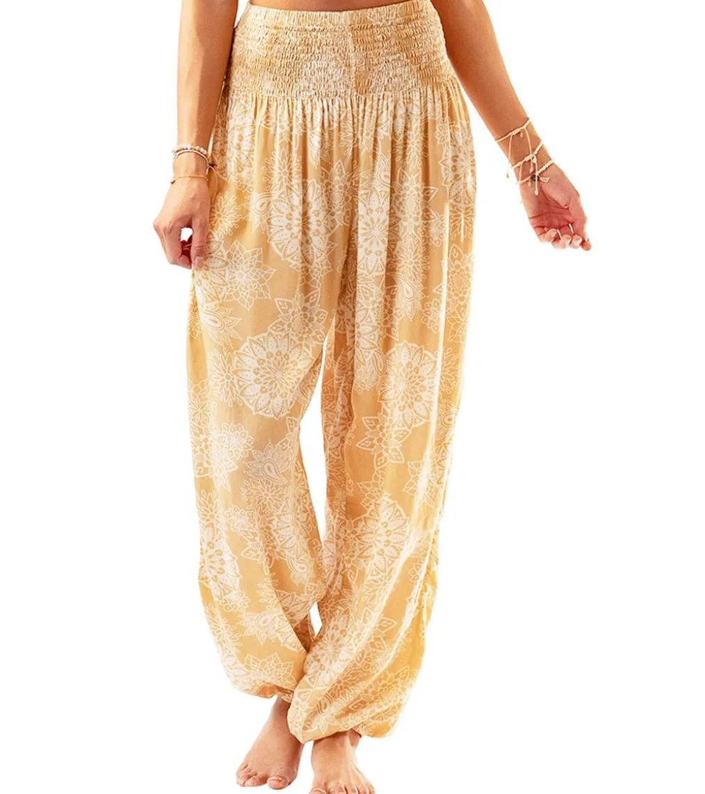 Lotus and Luna Mandala Paisley Harem Pants