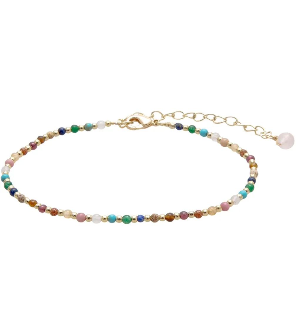 Lotus and Luna Master Healer Gold Anklet