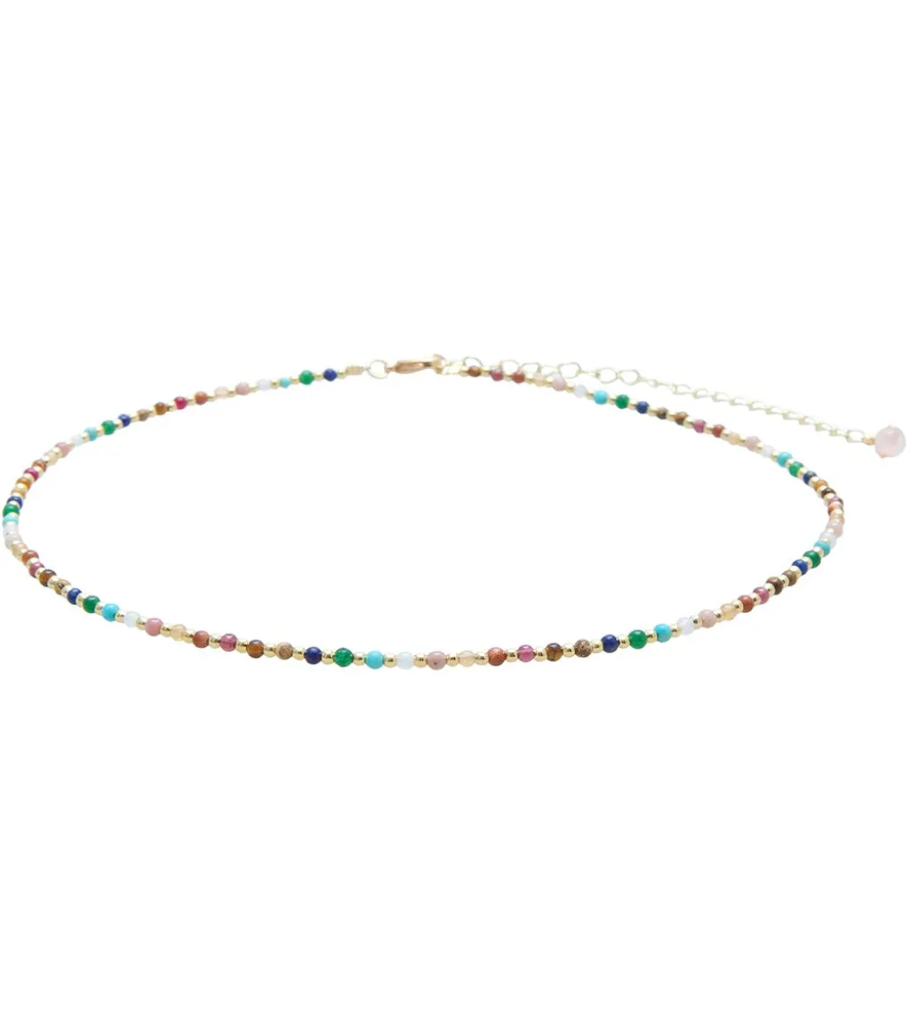 Lotus and Luna Master Healer Gold Necklace