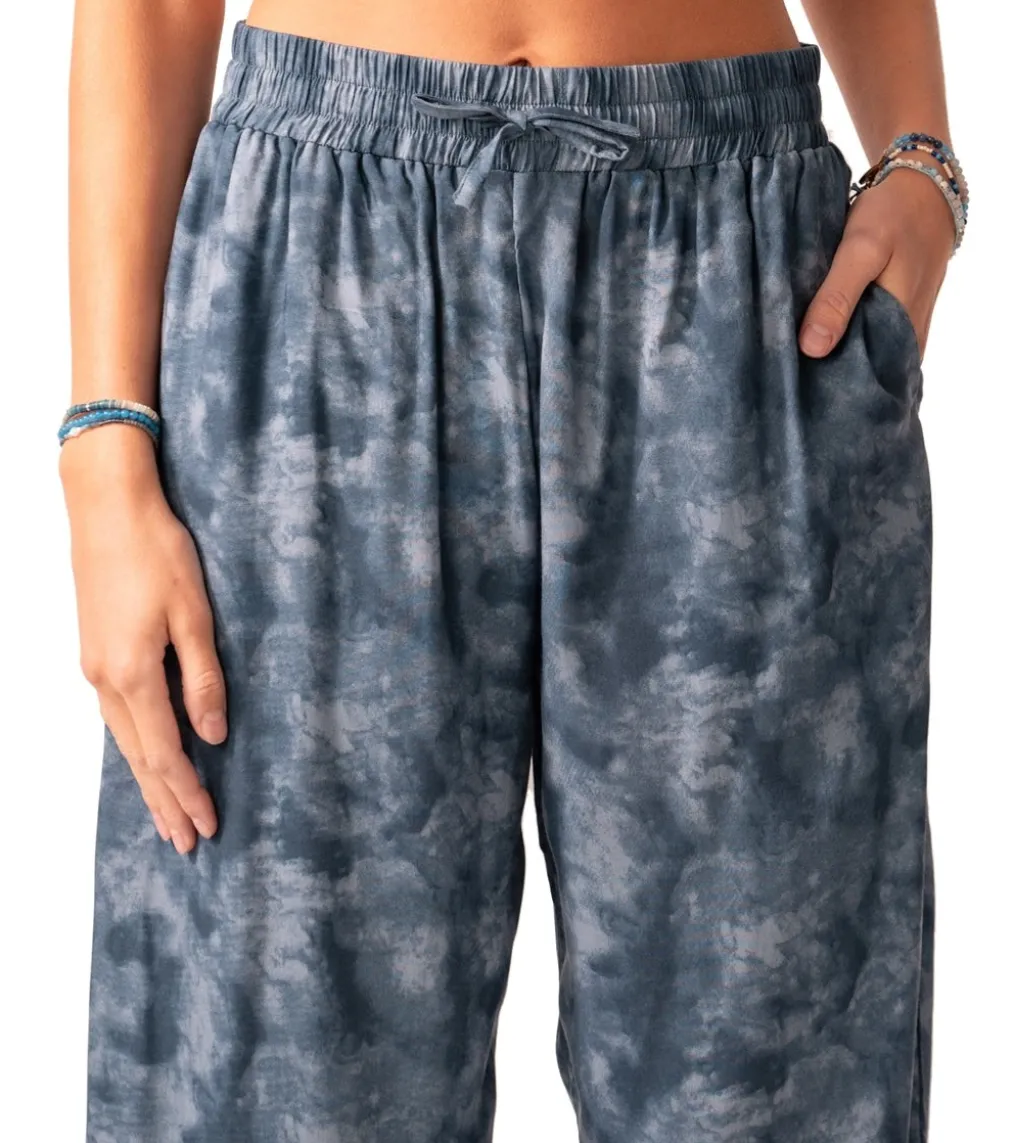 Lotus and Luna Pampa Point Wide Leg Drawstring Pants