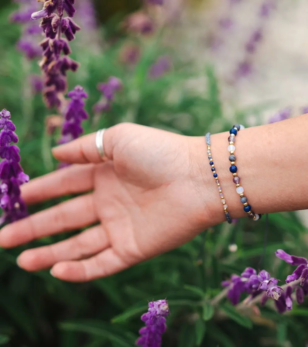 Lotus and Luna Shanti Inner Peace Namaste Bracelet