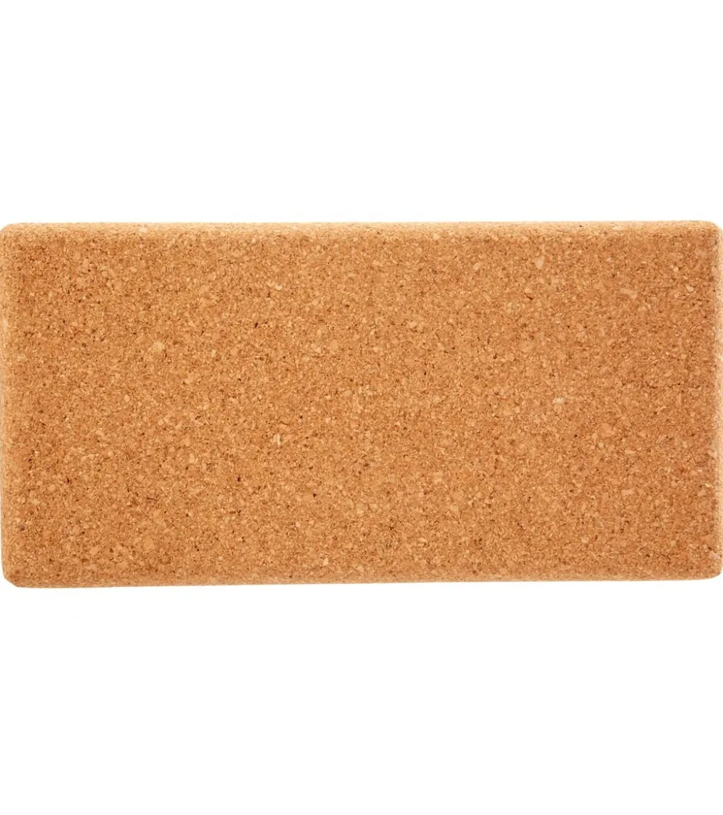 Manduka Lean Cork Yoga Block 3 Inch