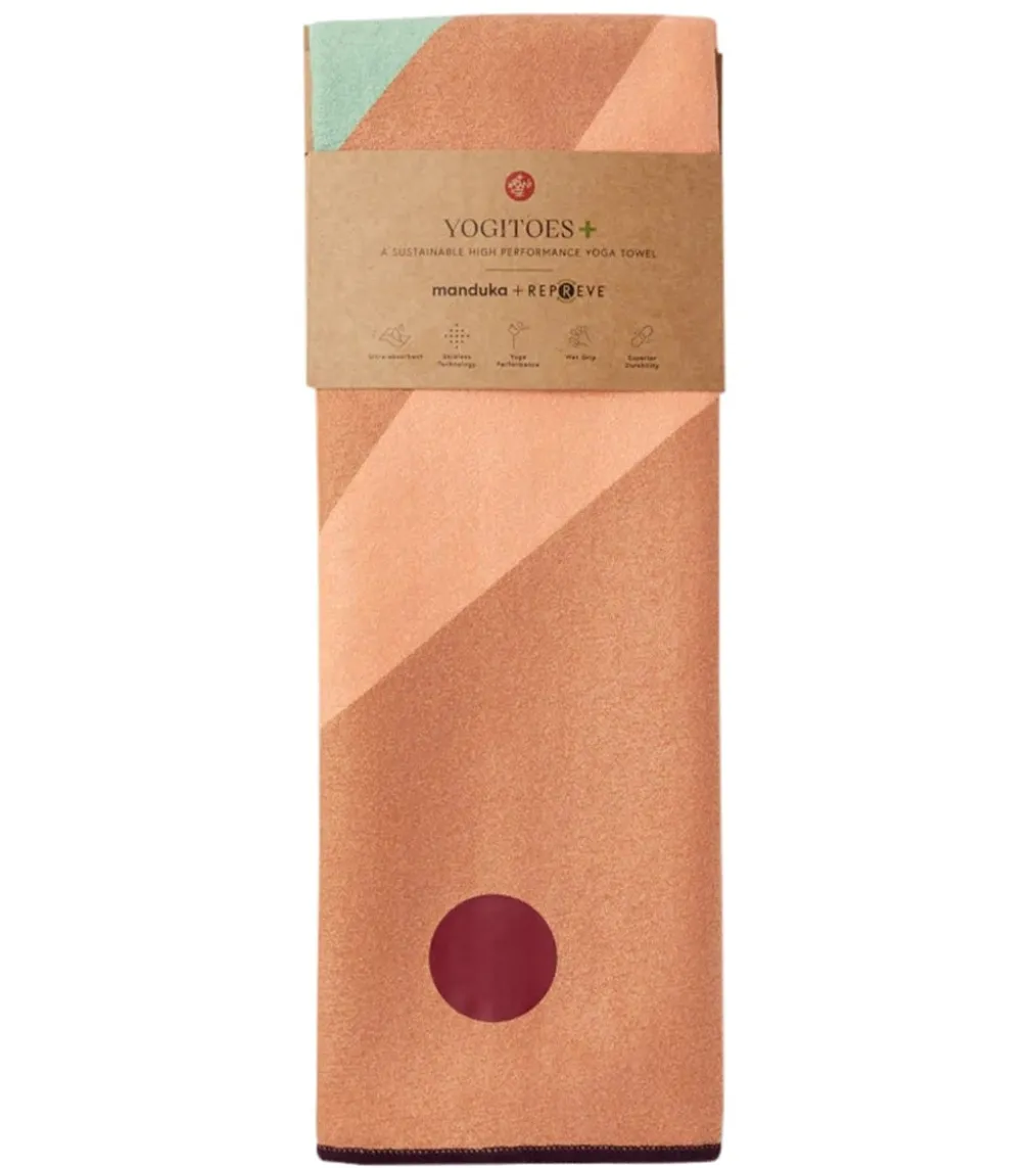 Manduka Yogitoes+ Repreve® Yoga Mat Towel, 71"
