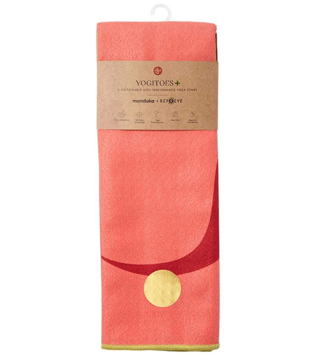 Manduka Yogitoes+ Repreve® Yoga Mat Towel, 71"