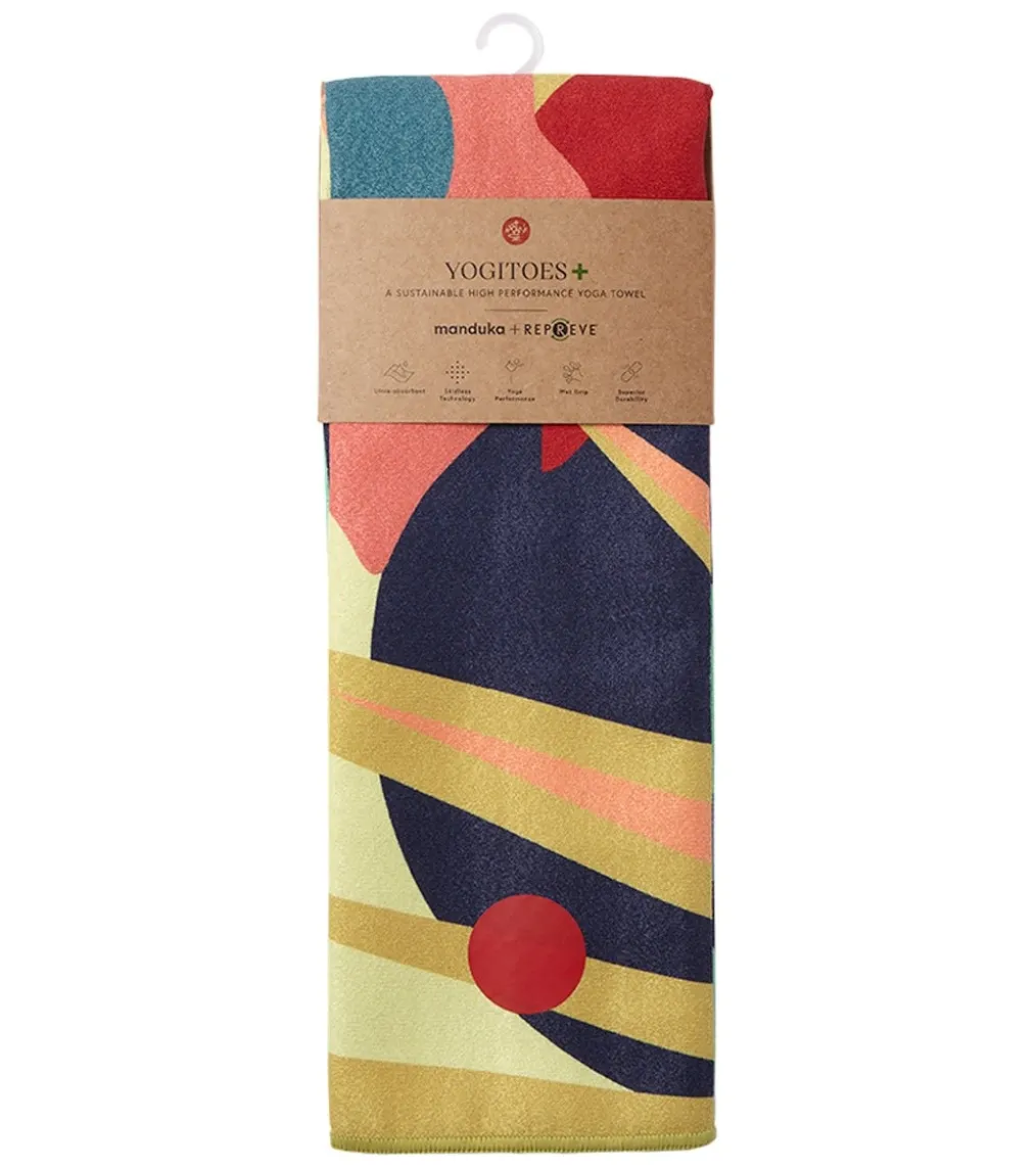Manduka Yogitoes+ Repreve® Yoga Mat Towel, 71"