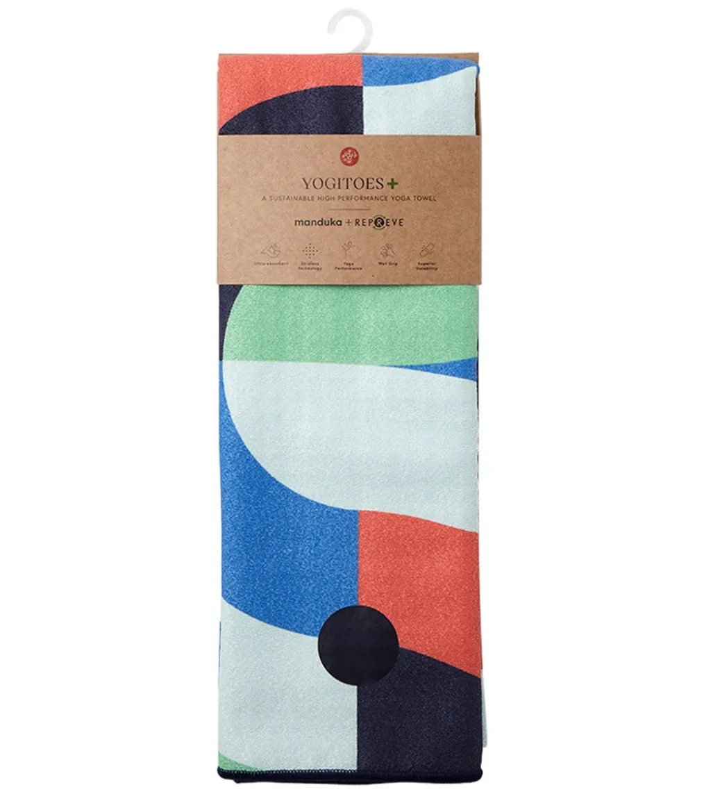 Manduka Yogitoes+ Repreve® Yoga Mat Towel, 71"