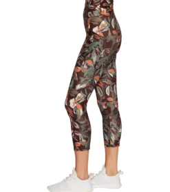 Marika Drew High Waisted Tummy Control Yoga Capris