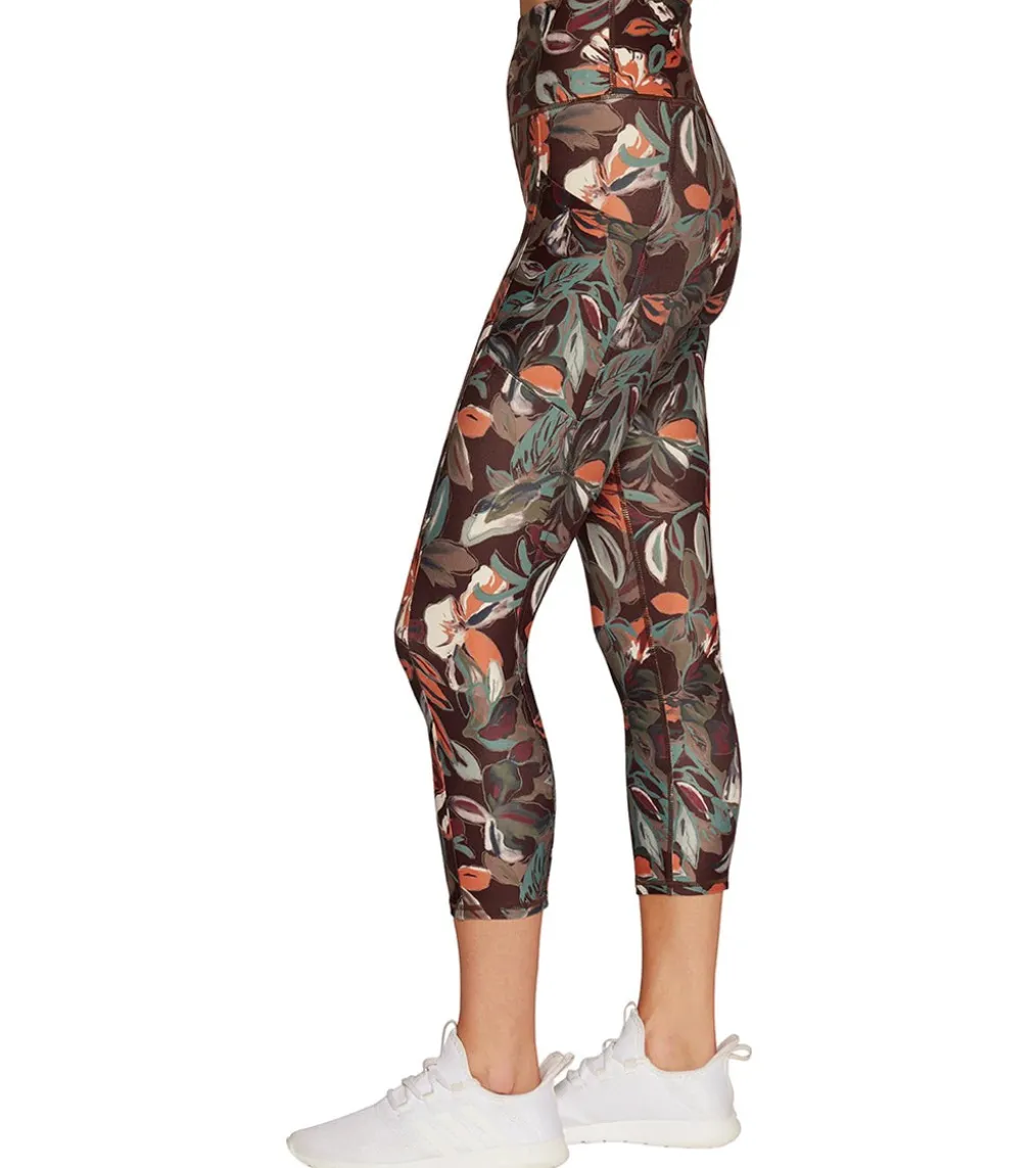 Marika Drew High Waisted Tummy Control Yoga Capris