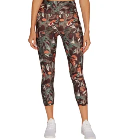 Marika Drew High Waisted Tummy Control Yoga Capris