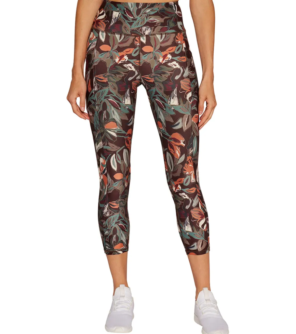 Marika Drew High Waisted Tummy Control Yoga Capris
