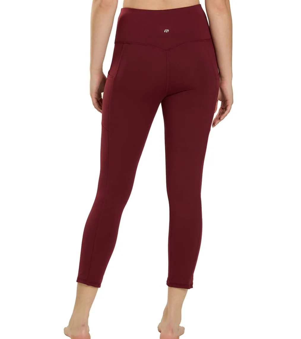 Marika Drew High Waisted Tummy Control Yoga Capris