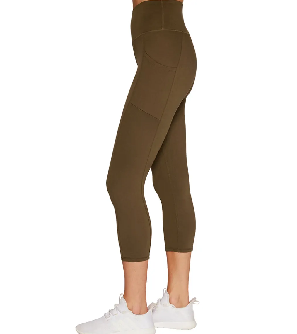 Marika Drew High Waisted Tummy Control Yoga Capris