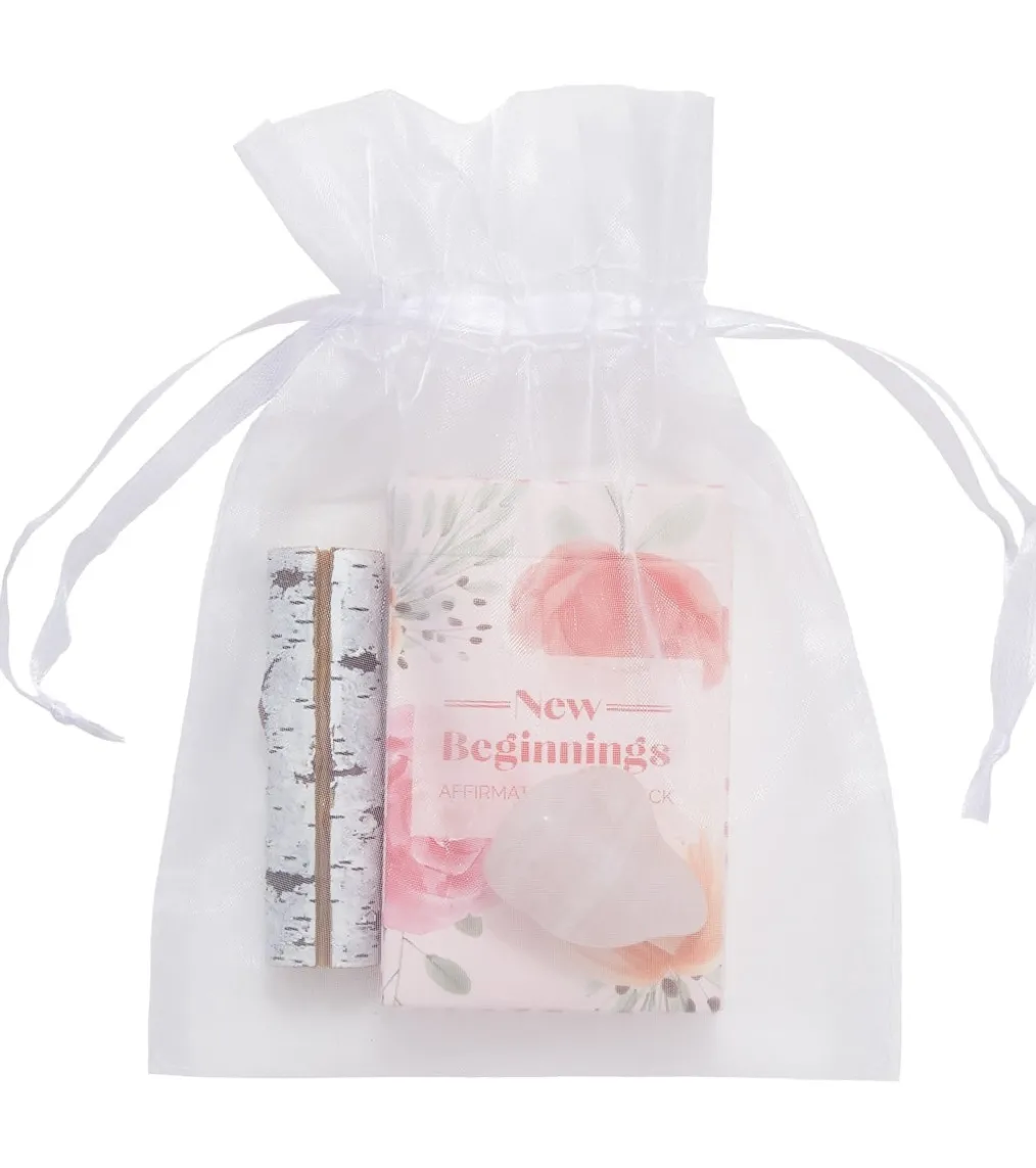 May You Know Joy New Beginnings Card Deck Gift Set