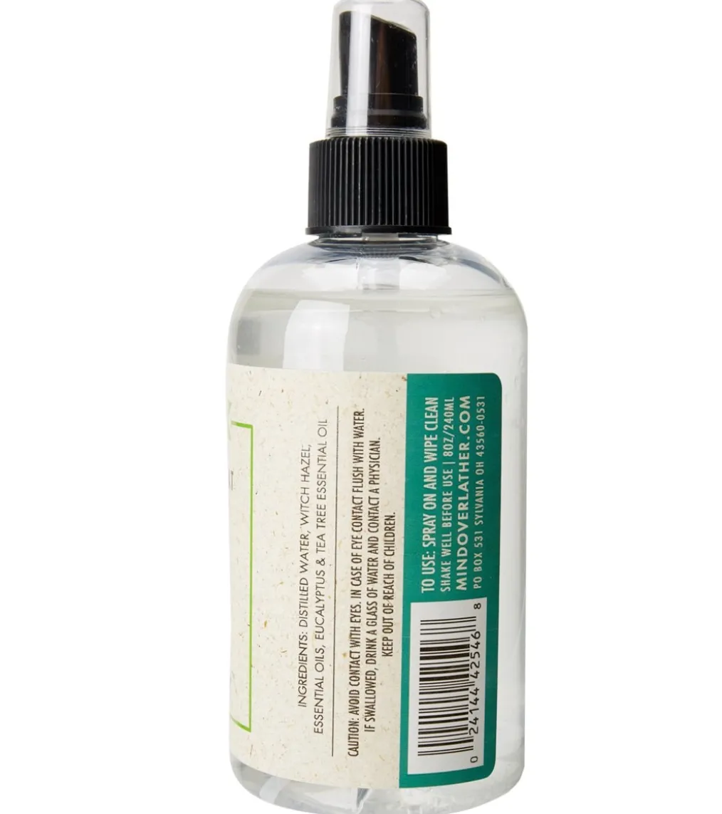 Mind Over Lather Spray Nozzle Yoga Mat Cleaner - Eucalyptus & Tea Tree