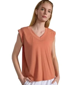 MPG Sport Dynamic V-Neck Cap Sleeve T-Shirt