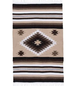 Native Yoga Natural Two Color Extra Fancy Diamond Yoga Blanket