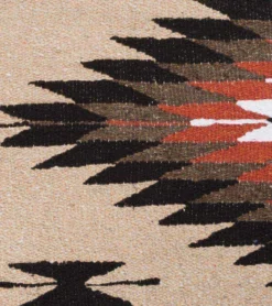 Native Yoga Natural Two Color Extra Fancy Diamond Yoga Blanket