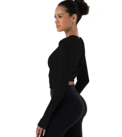NUX Acacia Twist Back Long Sleeve