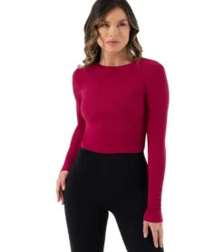 NUX Acacia Twist Back Long Sleeve