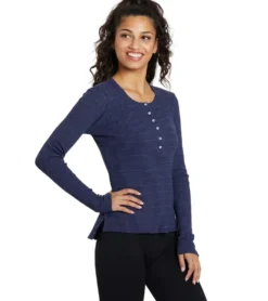 NUX Henley Long Sleeve