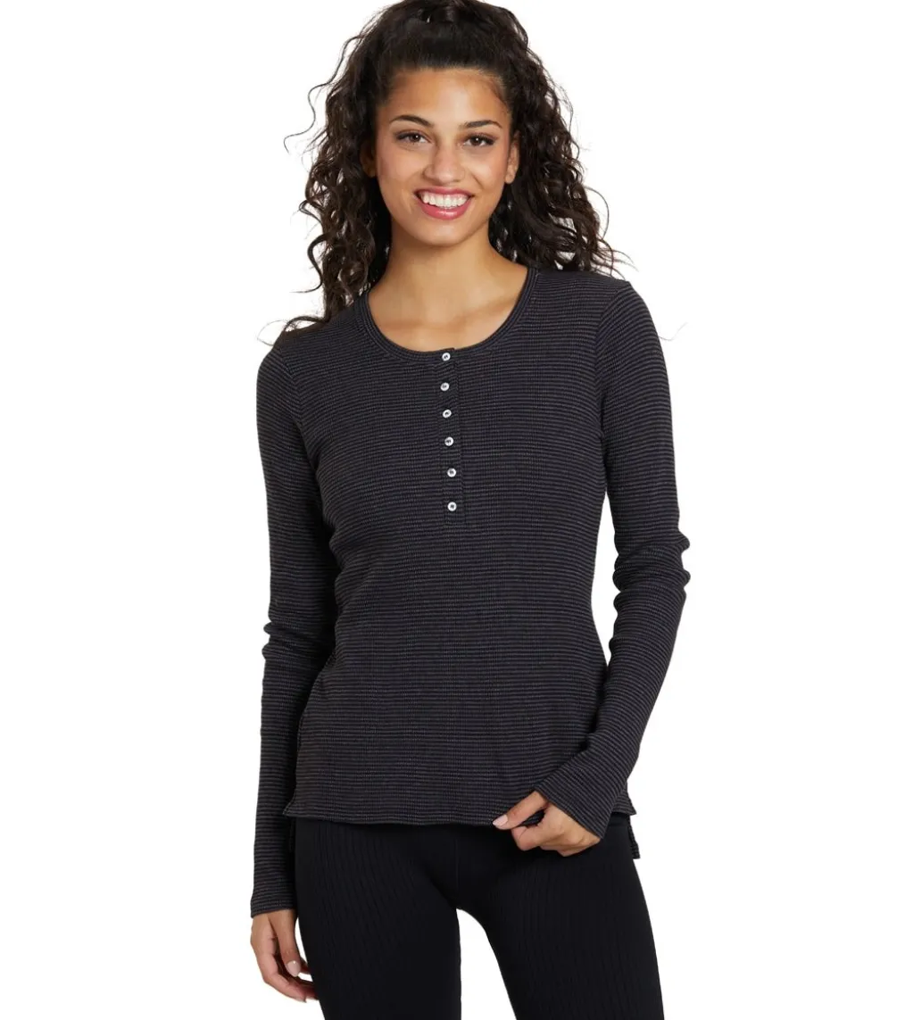 NUX Henley Long Sleeve