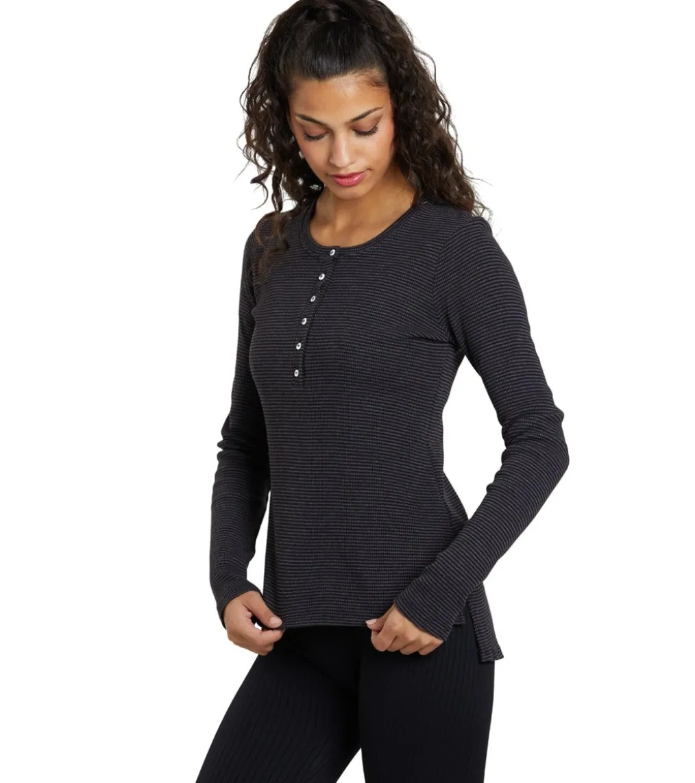 NUX Henley Long Sleeve