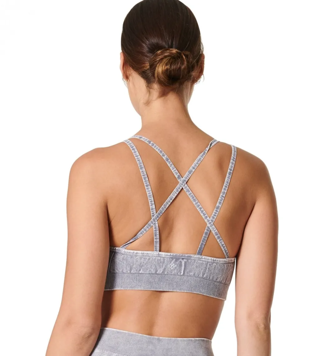 NUX Levitate Seamless Mineral Wash Yoga Sports Bra