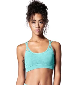 NUX Levitate Seamless Mineral Wash Yoga Sports Bra