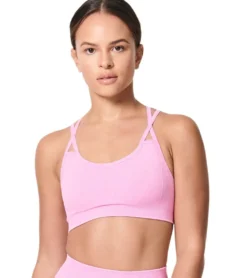NUX Levitate Seamless Mineral Wash Yoga Sports Bra
