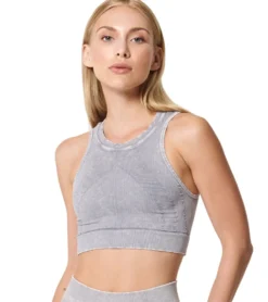 NUX One By One Mineral Wash Crop Top
