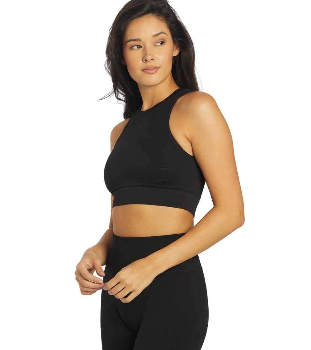 NUX One By One Seamless Yoga Crop Top