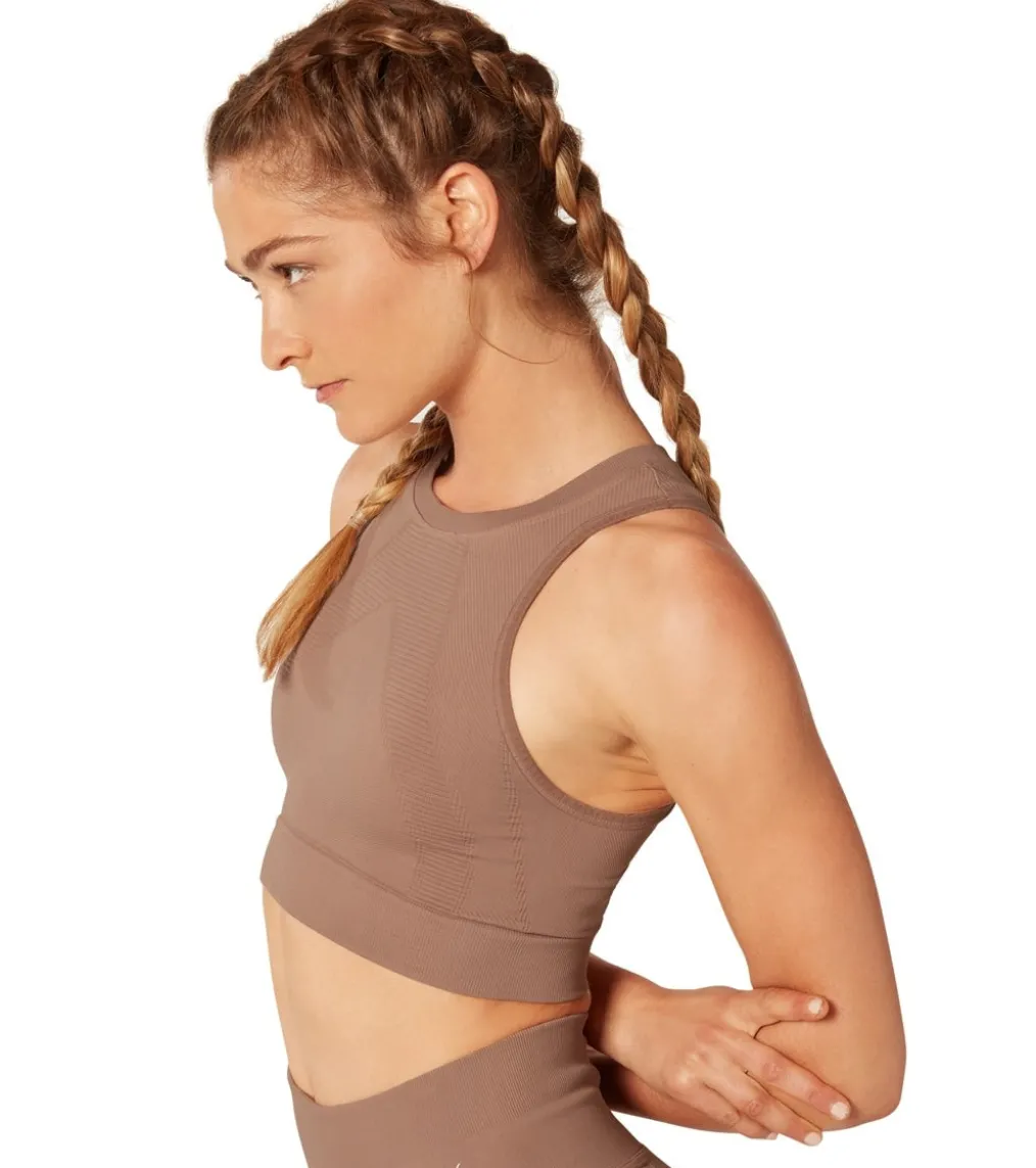 NUX One By One Seamless Yoga Crop Top