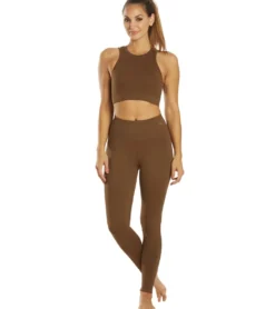 NUX One By One Seamless Yoga Crop Top