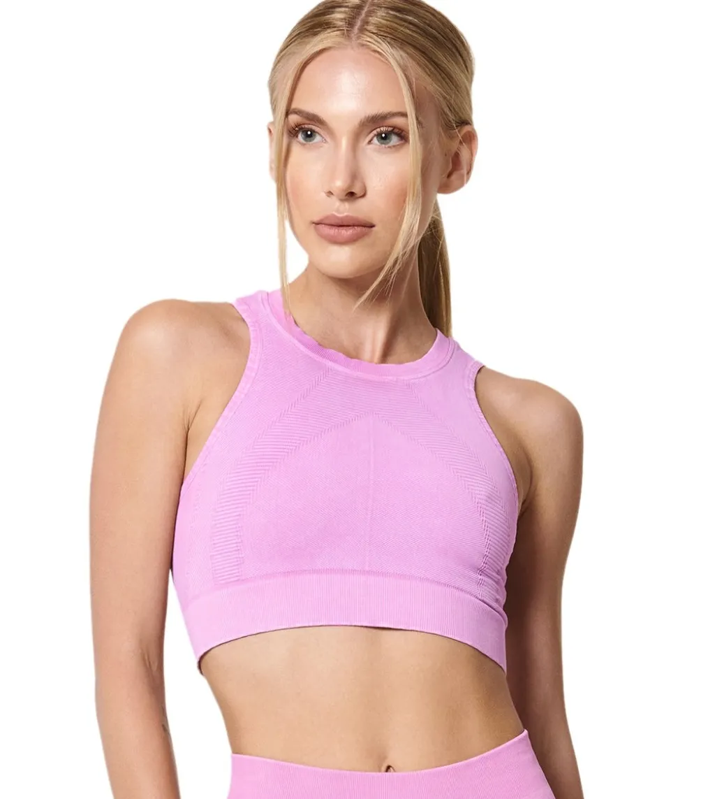 NUX One By One Seamless Yoga Crop Top
